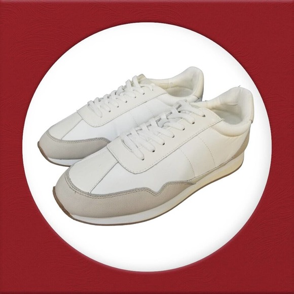 League Sneakers in Washed Nubuck Size 9.5 M beige Madewell men’s - Picture 3 of 16